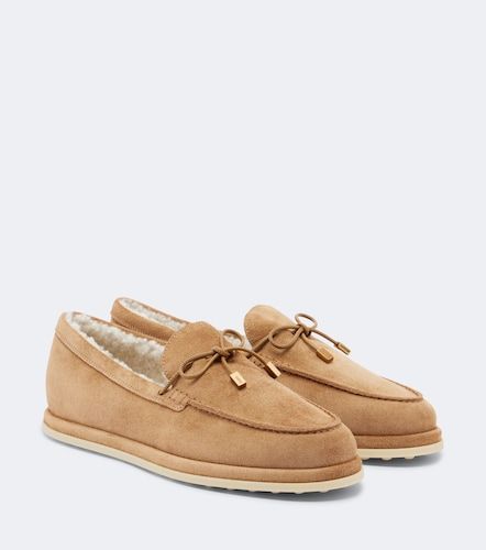 Chaussures bateau Gommino en daim - Tod's - Modalova