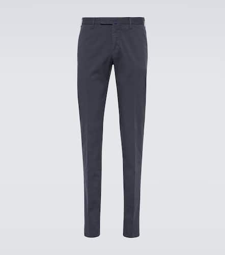 Pantalon slim en coton mélangé - Incotex - Modalova