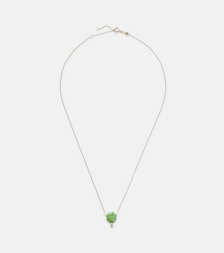 Collier Clover en or 9 ct et turquoise - Aliita - Modalova