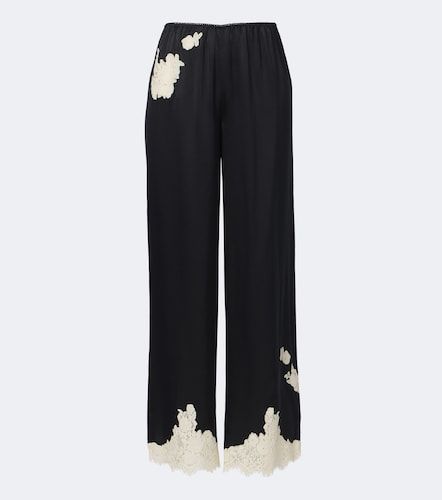 Dôen Pantalon ample Lavon en soie à dentelle - Doen - Modalova