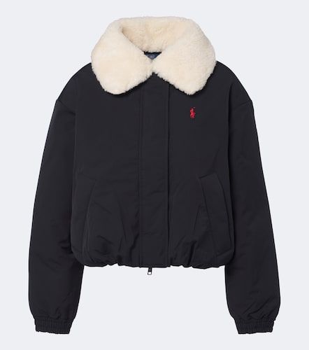Veste blouson en teddy - Polo Ralph Lauren - Modalova