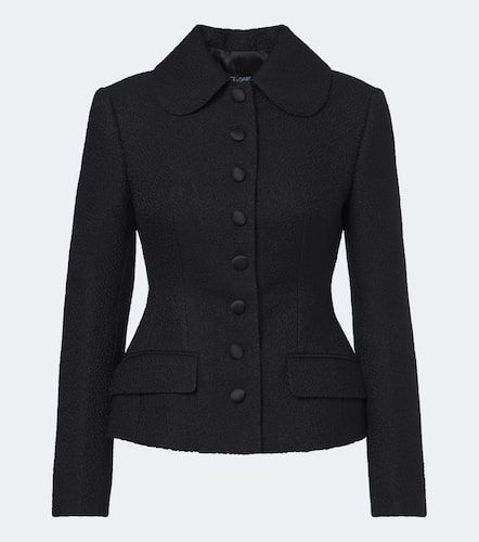 Blazer en laine et soie mélangées - Dolce&Gabbana - Modalova