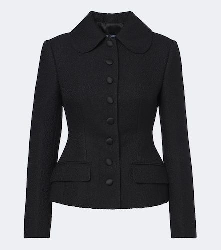 Blazer en laine et soie mélangées - Dolce&Gabbana - Modalova