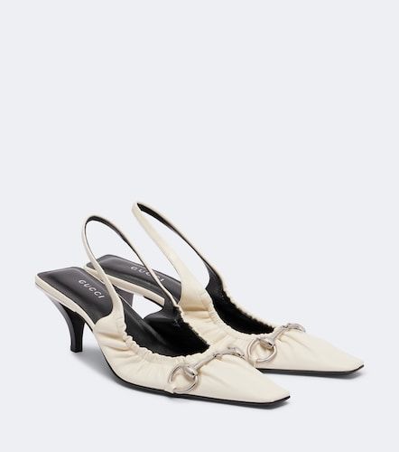 Escarpins slingback Vittoria en cuir - Gucci - Modalova