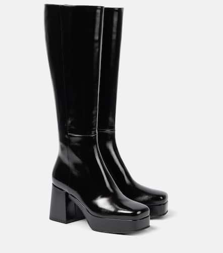 Bottes à plateau en cuir verni - Gianvito Rossi - Modalova