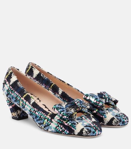 Escarpins Bowow 45 en tweed - Valentino Garavani - Modalova