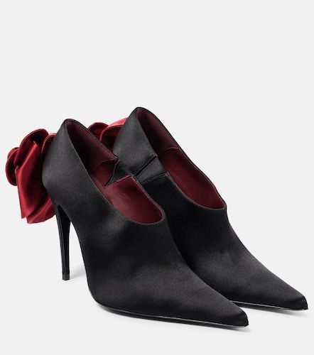 Escarpins en satin à appliqués - Magda Butrym - Modalova