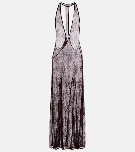 Robe longue en dentelle - Adriana Degreas - Modalova