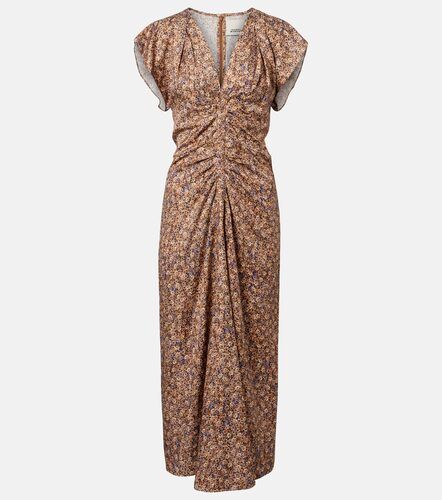Robe midi Lyndsay en jacquard à fleurs - Isabel Marant - Modalova