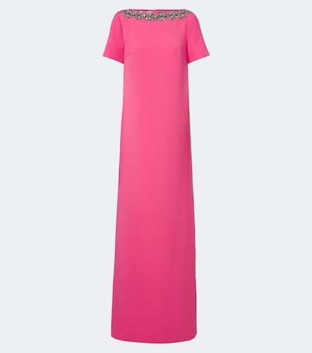 Robe longue à ornements - Carolina Herrera - Modalova
