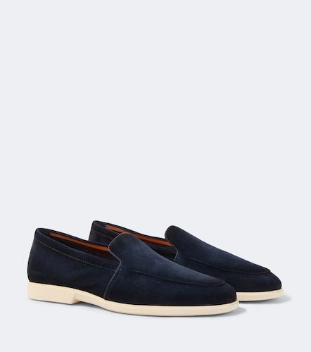 Santoni Mocassins en daim - Santoni - Modalova