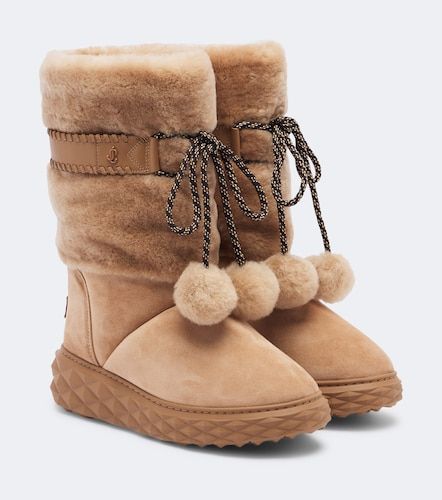 Bottes compensées Cobi en daim - Jimmy Choo - Modalova