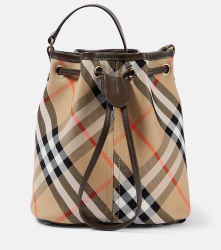 Sac seau Check en jacquard - Burberry - Modalova