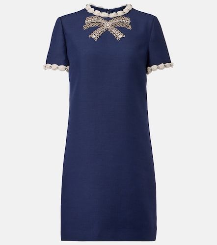 Robe en Crêpe Couture à ornements - Valentino Garavani - Modalova