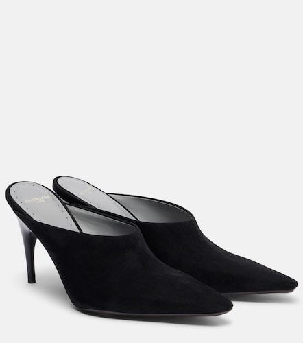 Balenciaga Mules Duchesse en daim - Balenciaga - Modalova