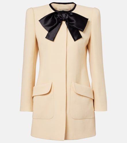Manteau en laine vierge - Valentino Garavani - Modalova