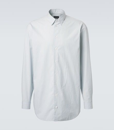 Chemise Archivio en coton à rayures - Giorgio Armani - Modalova