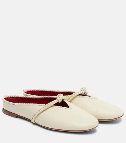 Mules Rosa en cuir Intrecciato - Bottega Veneta - Modalova