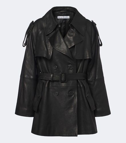 Acne Studios Trench-coat en cuir - Acne Studios - Modalova