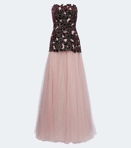 Robe longue bustier Alessi - Costarellos - Modalova