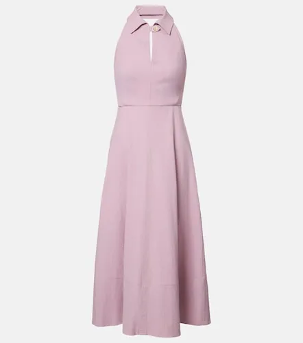 Robe midi Mackey en coton mélangé - Veronica Beard - Modalova