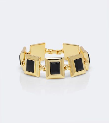 Déhanche Bracelet en plaqué or 18 ct et onyx - Dehanche - Modalova