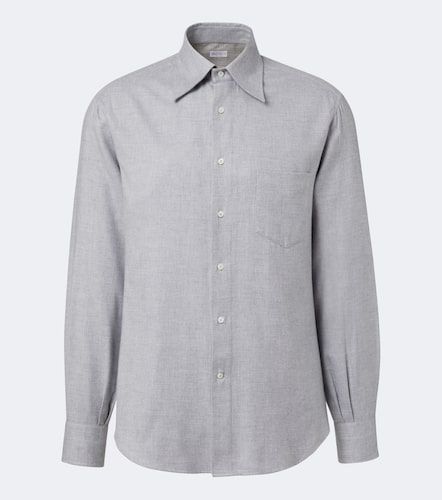 Chemise en coton mélangé - Brunello Cucinelli - Modalova