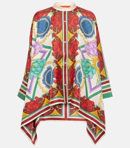 Chemise Foulard imprimée en soie - La DoubleJ - Modalova