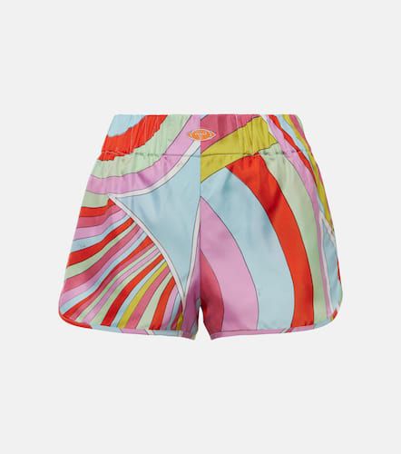 Pucci Short Iride en soie - Pucci - Modalova