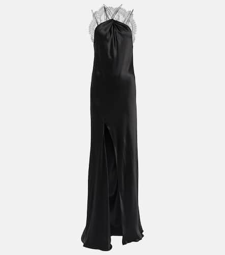 Robe longue en satin de soie - Givenchy - Modalova