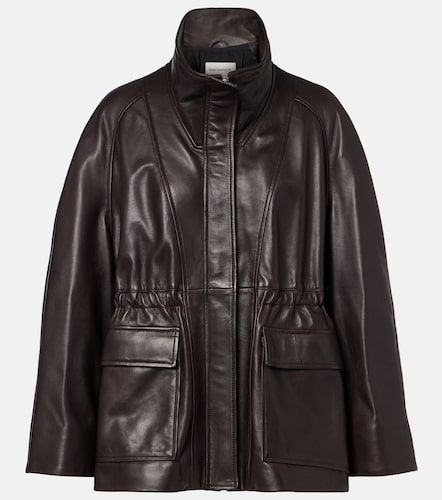 Nour Hammour Veste Quai en cuir - Nour Hammour - Modalova