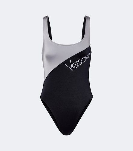 Versace Maillot de bain à logo - Versace - Modalova