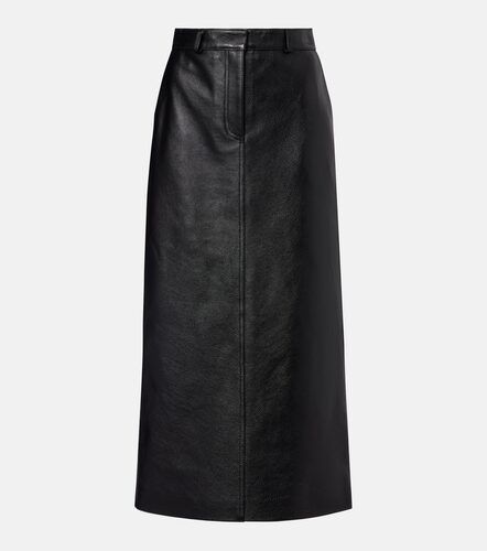 Toteme Jupe midi en cuir - Toteme - Modalova