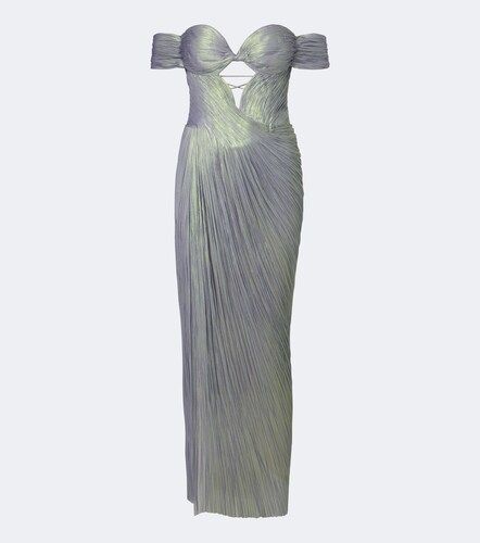 Robe longue Edena en soie - Maria Lucia Hohan - Modalova