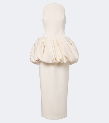 Robe midi en coton et soie - Magda Butrym - Modalova