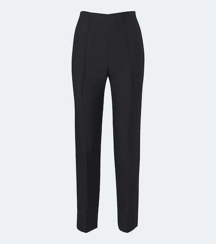 Pantalon slim en laine et soie - Roland Mouret - Modalova