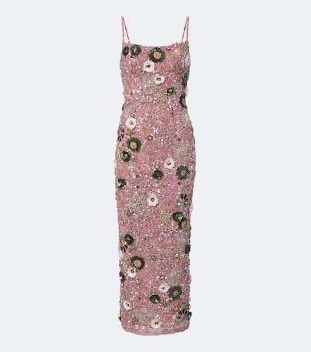 Robe midi Francesca à appliqués - Rachel Gilbert - Modalova