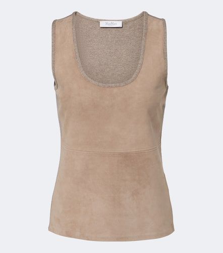 Top en daim, laine et cachemire - Max Mara - Modalova
