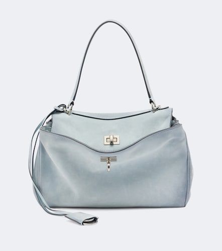 Sac porté épaule Rodeo Medium en daim - Balenciaga - Modalova