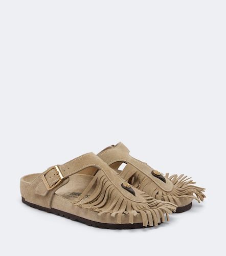 X Birkenstock – Mules Gizeh en daim - Etro - Modalova