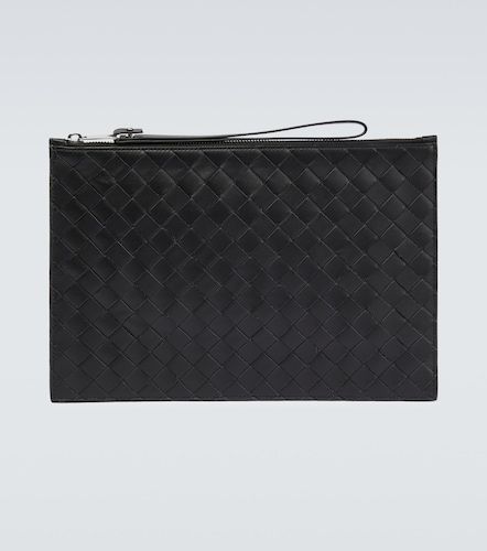 Pochette Large en cuir Intrecciato - Bottega Veneta - Modalova