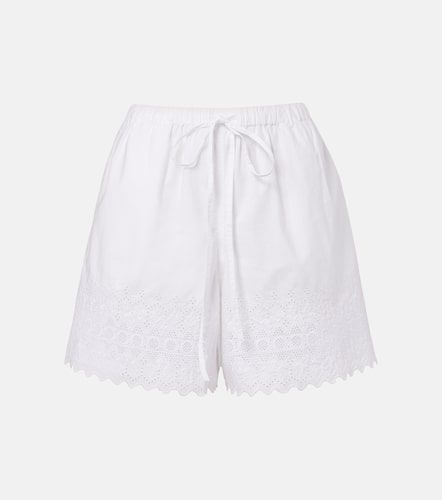 Short en coton à broderies anglaises - Polo Ralph Lauren - Modalova