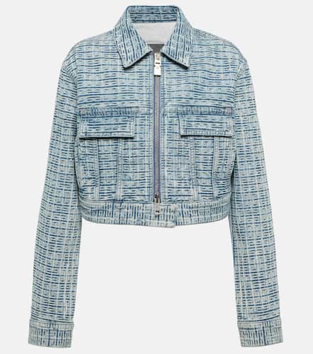 Veste raccourcie 4G en jean - Givenchy - Modalova