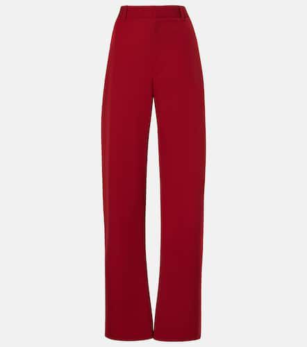 Pantalon droit à taille haute en laine - Bottega Veneta - Modalova