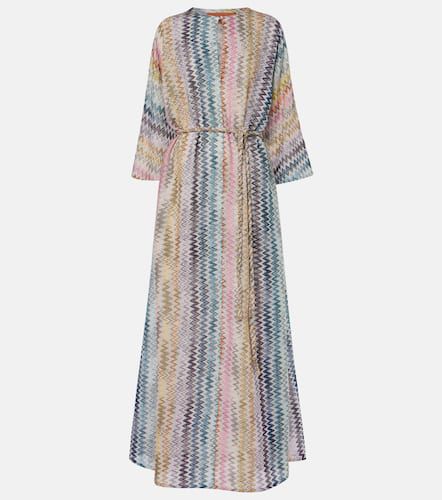 Missoni Robe longue en lamé - Missoni - Modalova