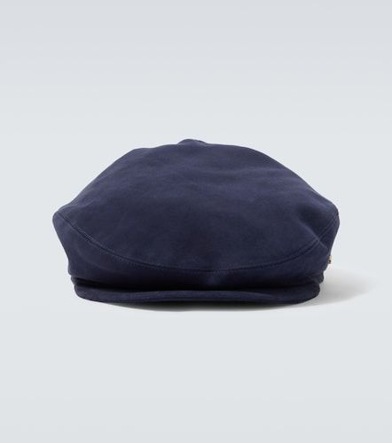 Casquette gavroche en daim - Borsalino - Modalova