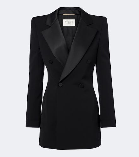 Saint Laurent Robe blazer en laine - Saint Laurent - Modalova
