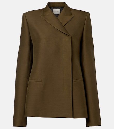 Blazer Silvannah en laine et soie - Khaite - Modalova