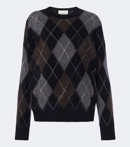 Pull Margy en cachemire à motif argyle - Lisa Yang - Modalova