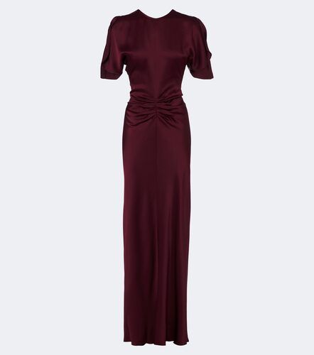 Robe longue Isabella en satin - Victoria Beckham - Modalova